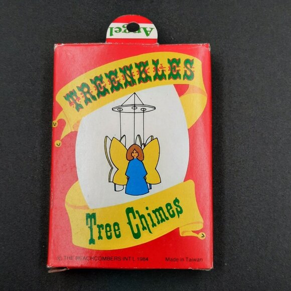 Vintage Treenkles 1984 Beachcombers Angel Tree Chimes‎ Porcelain Decoration - Picture 7 of 7